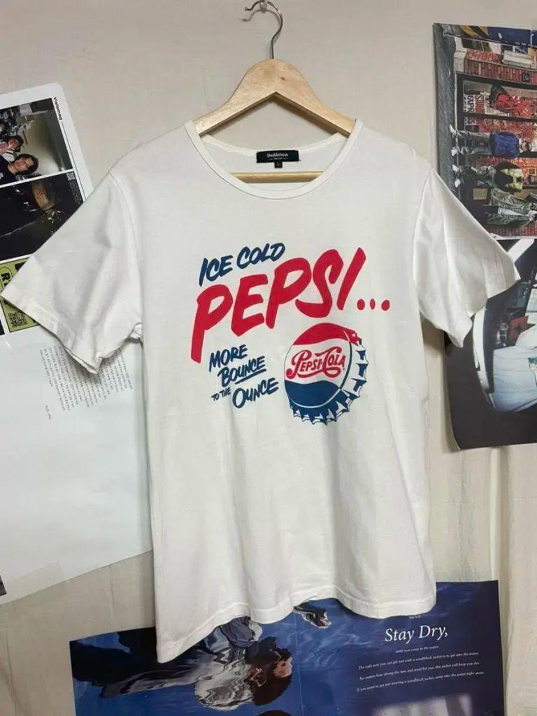 Vintage 펩시 프린팅 반팔 티셔츠 2