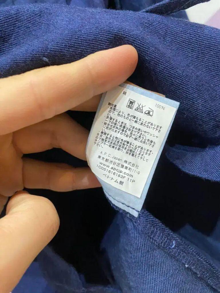아페쎄 인디고 다잉 웨스턴 풀오버 셔츠 7