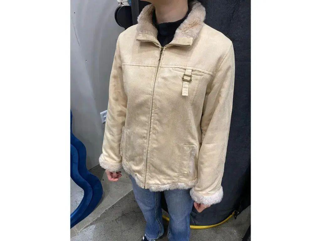 일본빈티지 미니멀 스웨이드 자켓 3