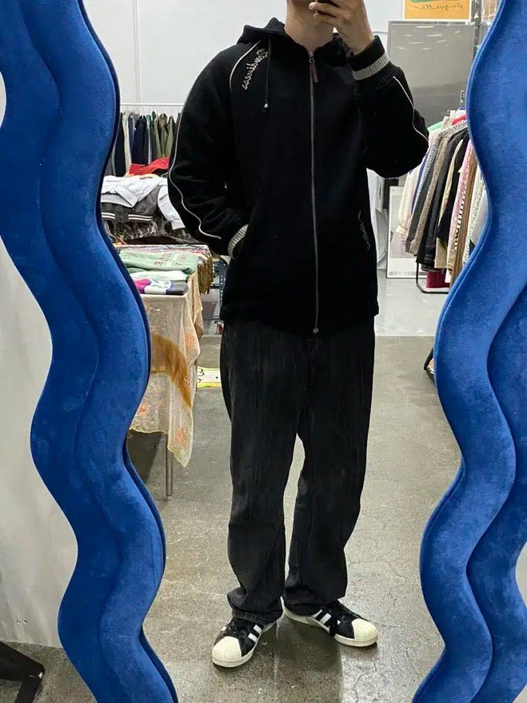 일본 사이드라인 파이핑 울자켓 3