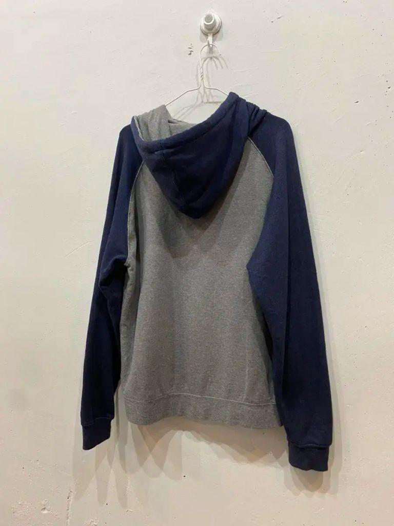 Vintage 래글런 배색 후드 4