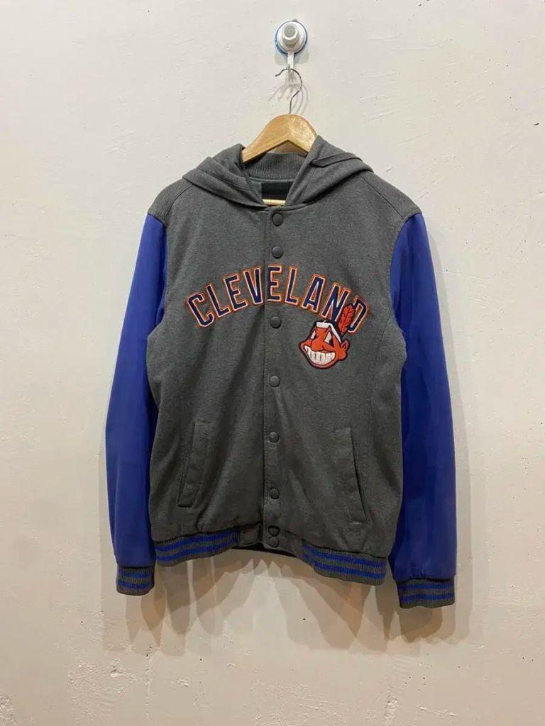 mlb 클리브랜드 후드 바시티자켓 2