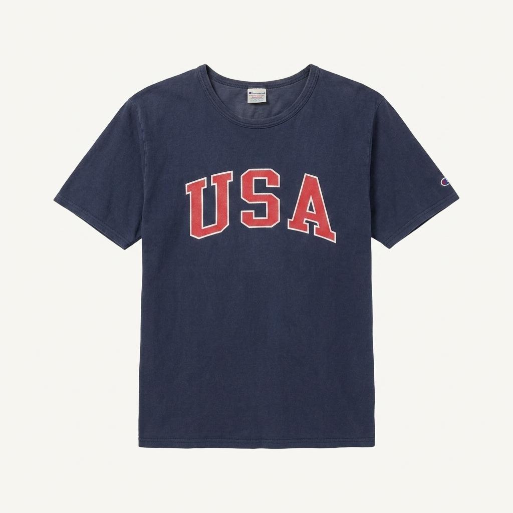 챔피온 리버스위브 USA 반팔 1