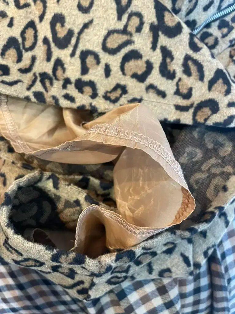 일본빈티지 레오파드 스커트 치마 5