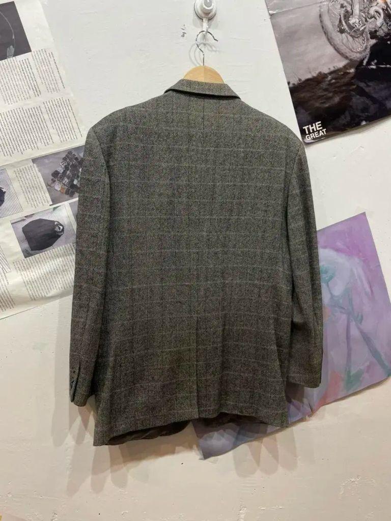 일본빈티지 클래식 울 헤링본 블레이저 자켓 3