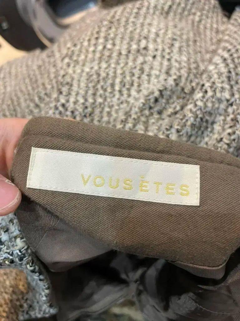 VOUSETES 트위드 스커트 치마 5