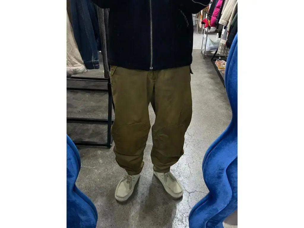 일본빈티지 니패치 조거팬츠 33 3