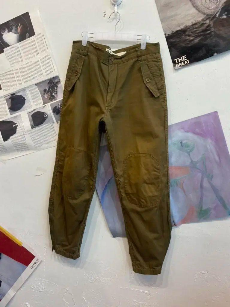 일본빈티지 니패치 조거팬츠 33 2