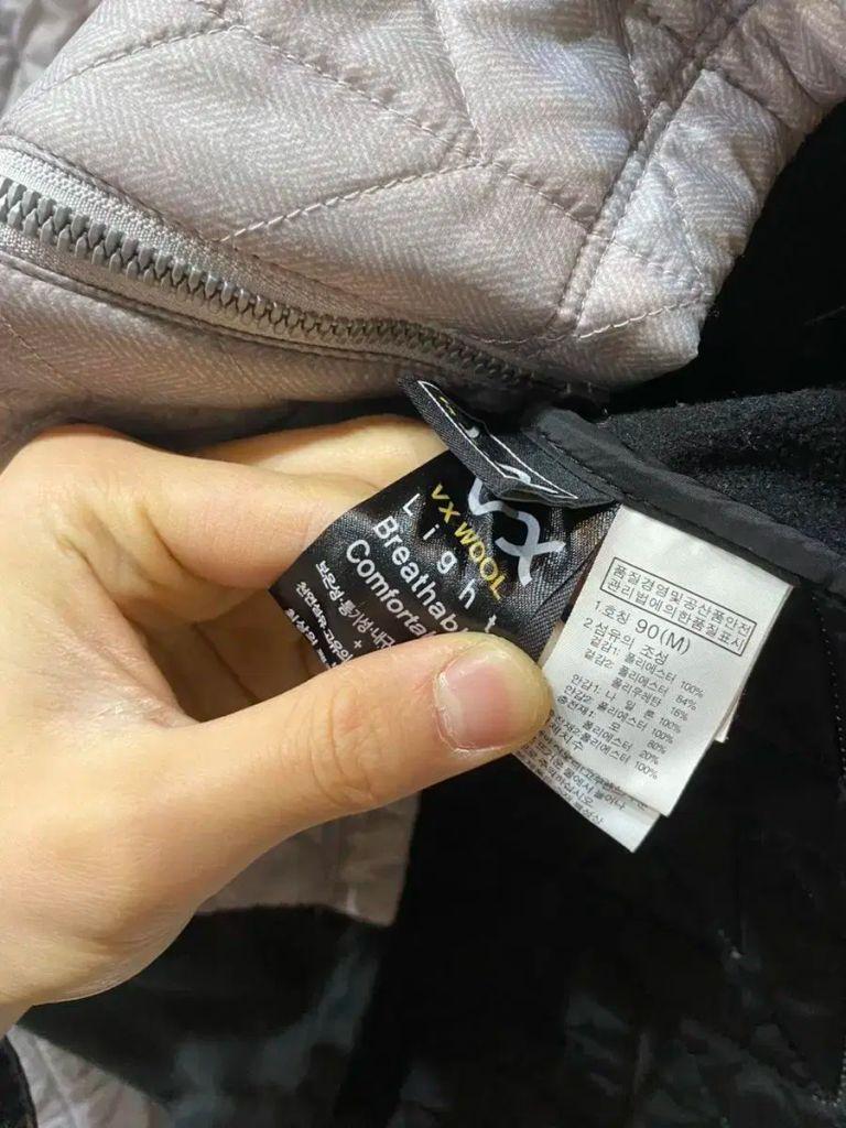 노스페이스 울충전재 퀼팅 집업자켓 여성90 7