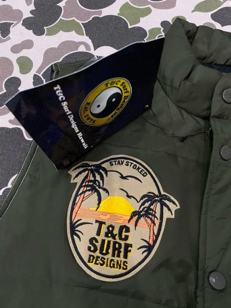 T&C Surf Design 패딩 베스트 새상품 3