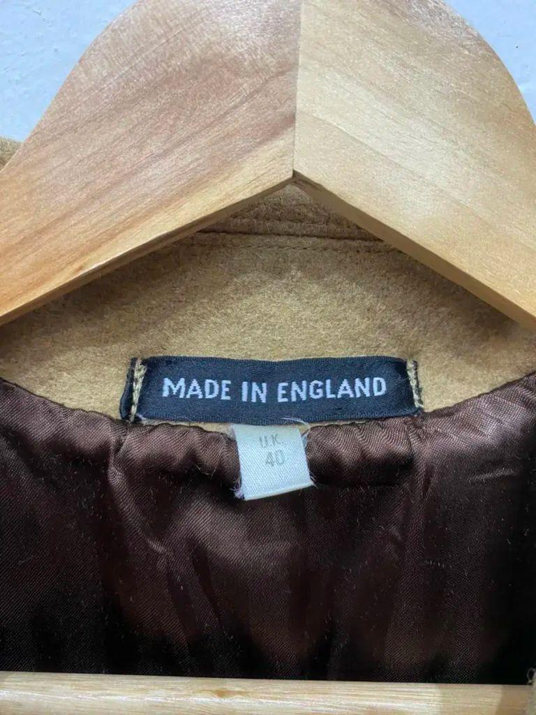 영국 Tibbett 더블 브레스트 울 코트 (ENGLAND made) 5