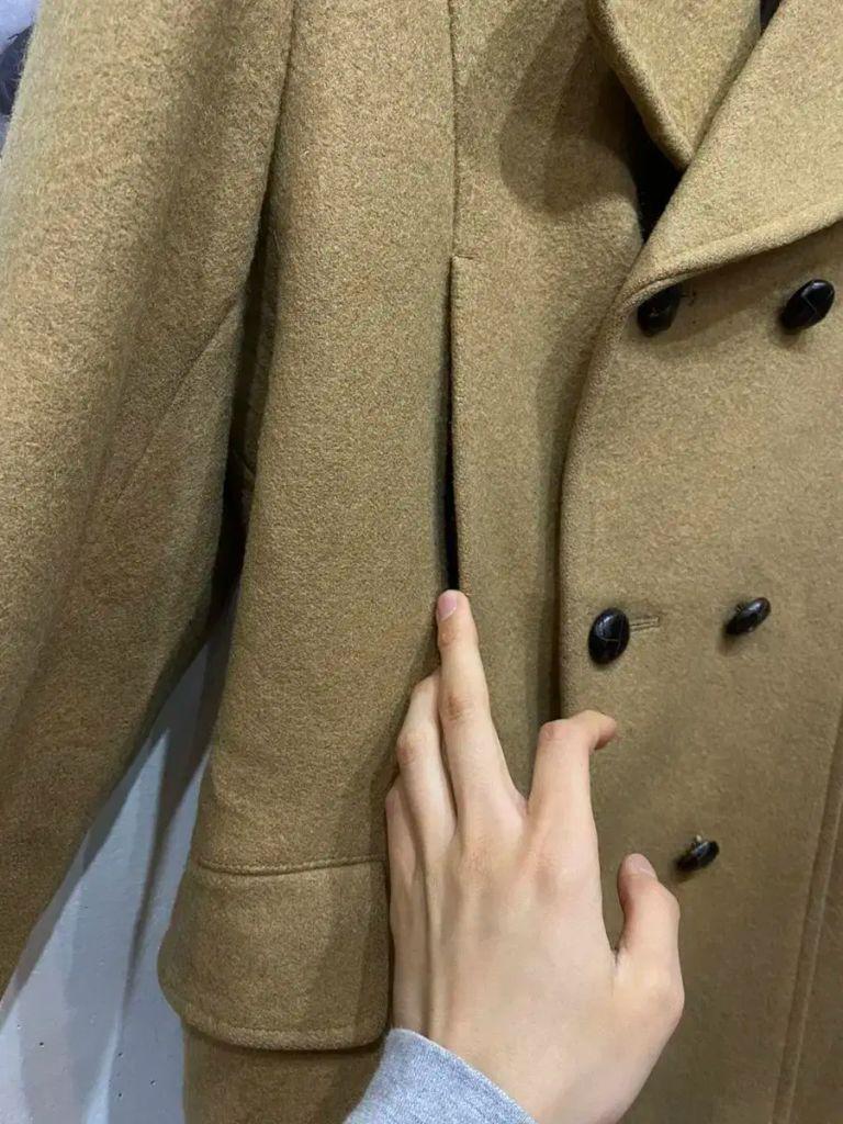 영국 Tibbett 더블 브레스트 울 코트 (ENGLAND made) 6