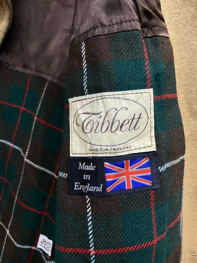 영국 Tibbett 더블 브레스트 울 코트 (ENGLAND made) 9