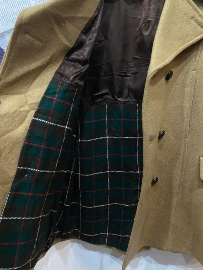 영국 Tibbett 더블 브레스트 울 코트 (ENGLAND made) 10
