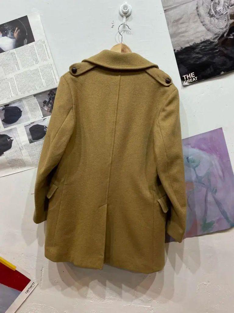 영국 Tibbett 더블 브레스트 울 코트 (ENGLAND made) 8
