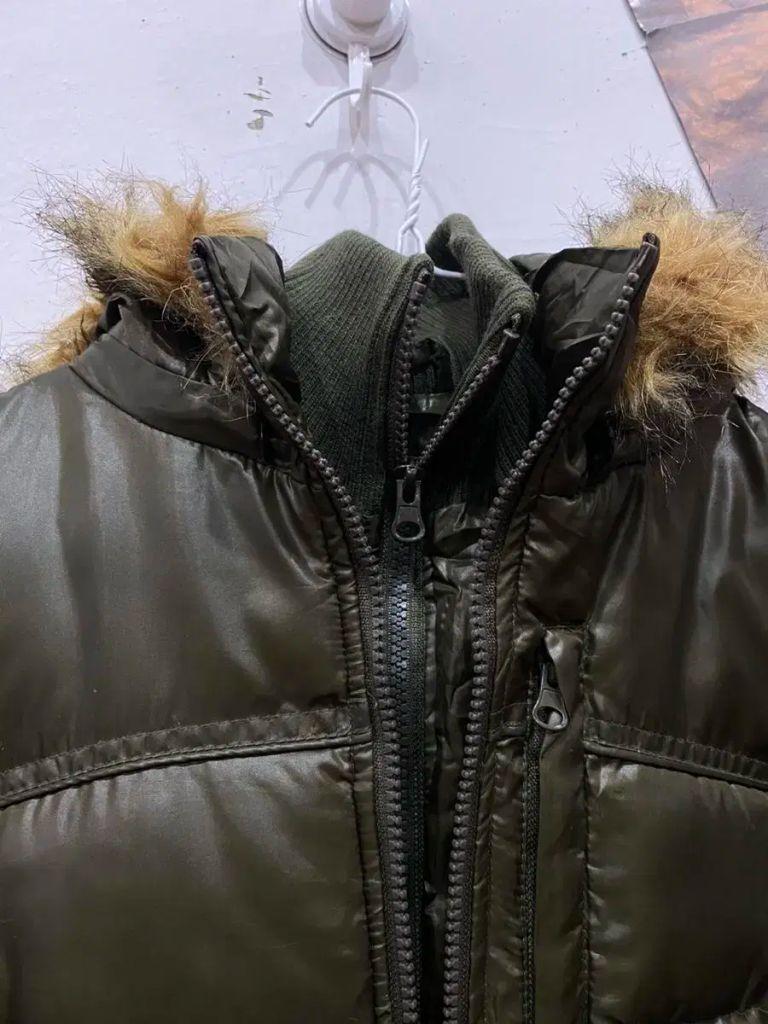 일본빈티지 더블 카키 점퍼 3
