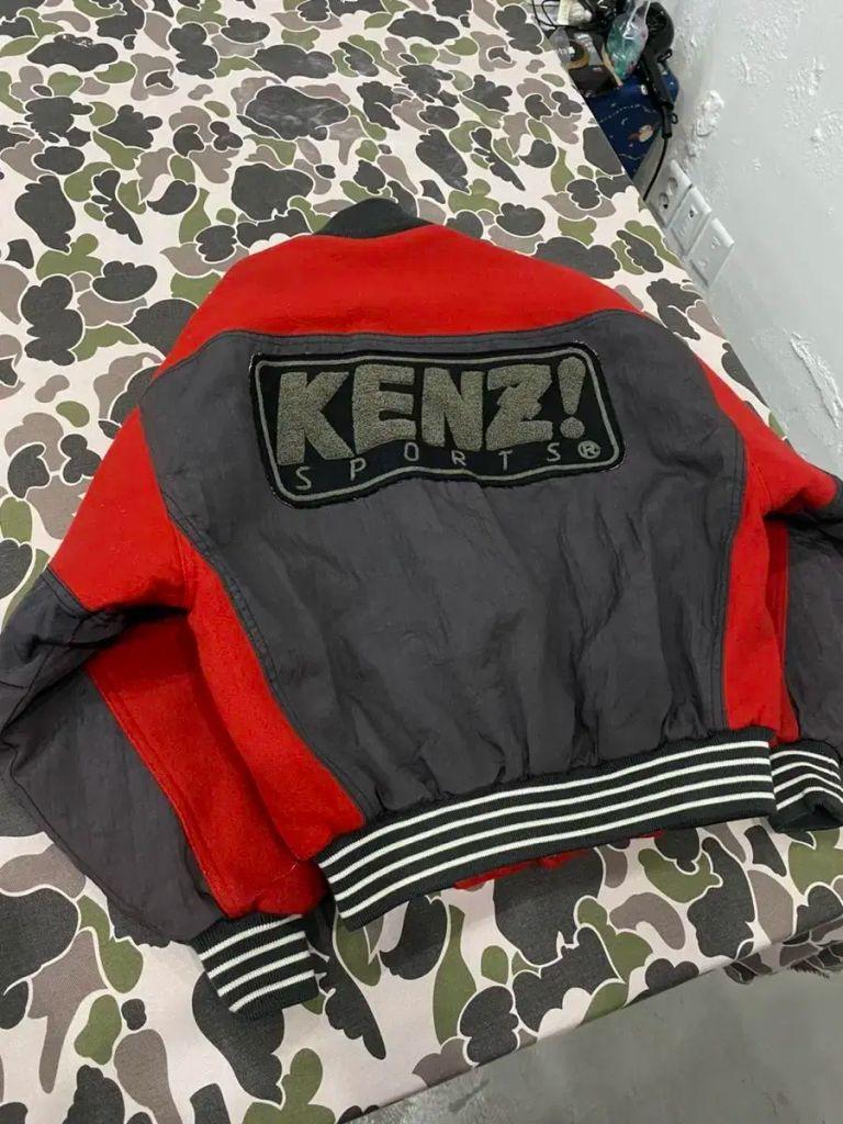 일본 kenz 모터사이클 울 바시티자켓 레이싱자켓 6
