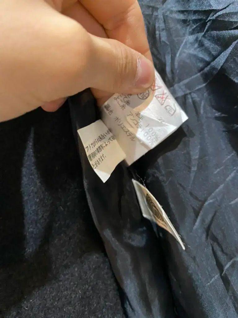일본빈티지 울100% 발마칸 코트 95 7