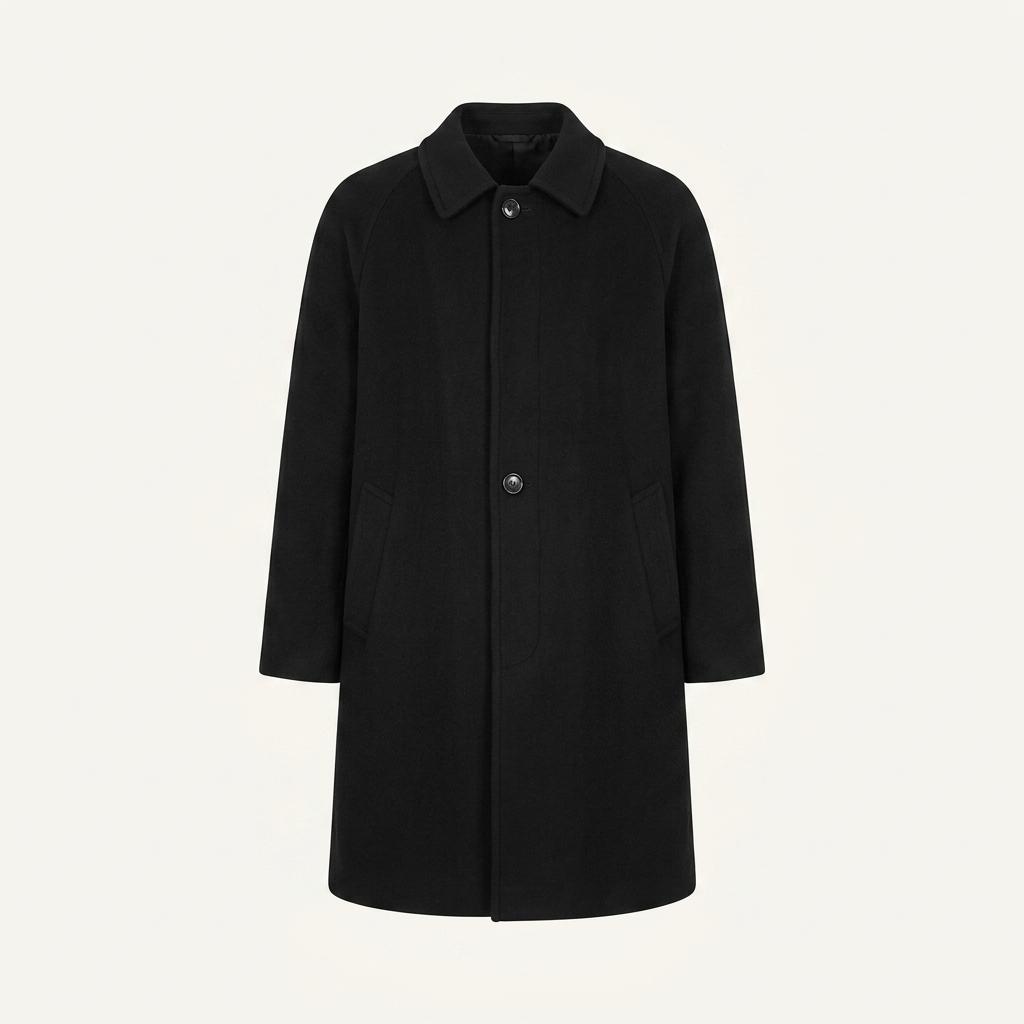 일본빈티지 울100% 발마칸 코트 95 1