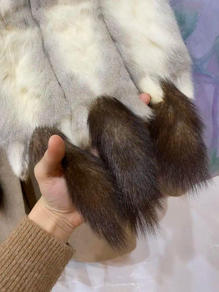 일본빈티지 밍크/여우 숄 목도리 6