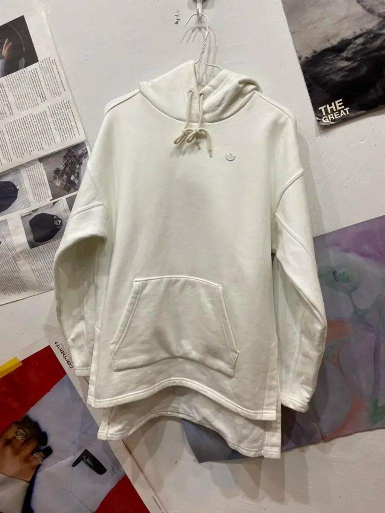 아디다스 파이어버드 후드 화이트 2