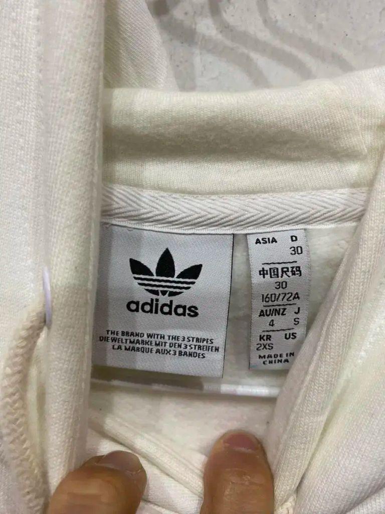 아디다스 파이어버드 후드 화이트 4