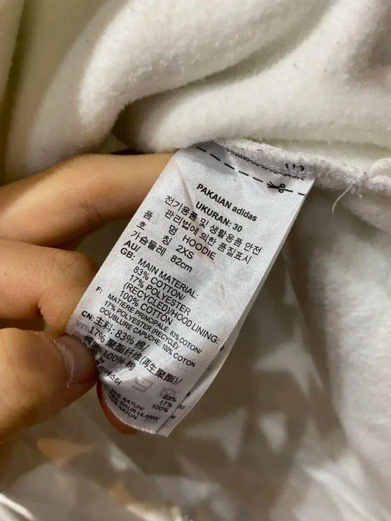 아디다스 파이어버드 후드 화이트 5