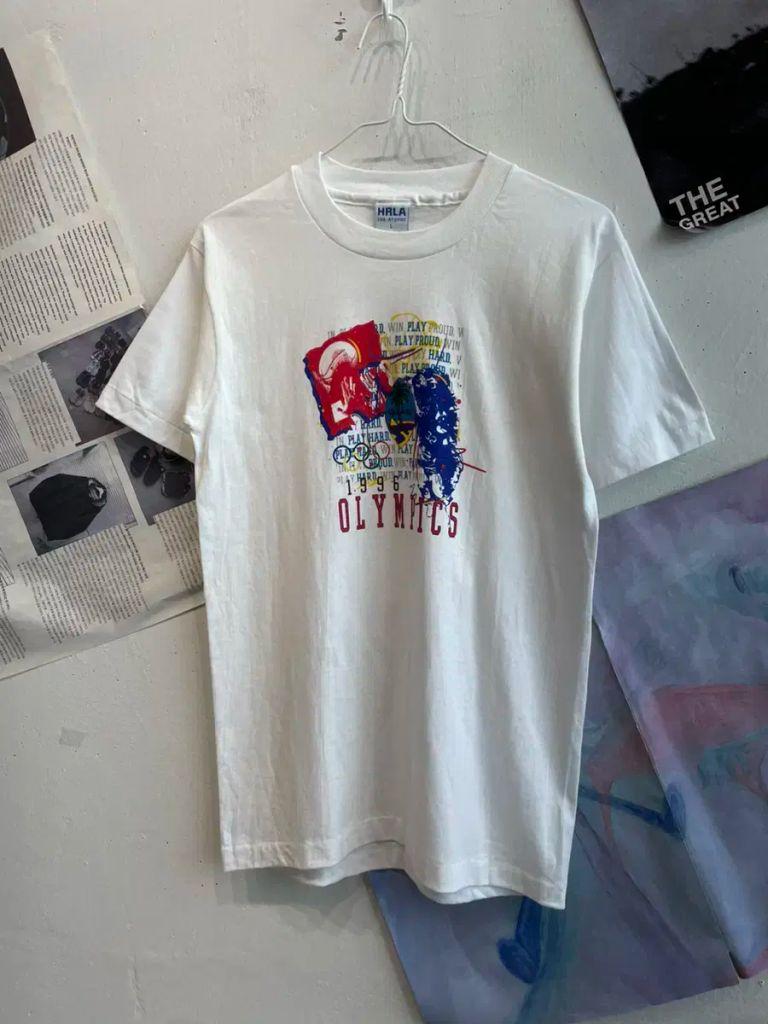 미국빈티지 HRLA made in USA 올림픽 반팔 티셔츠 2