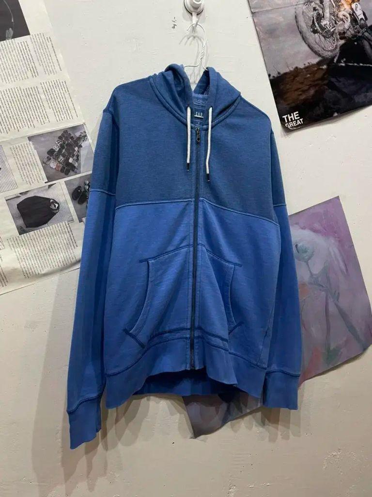 GAP 갭 후드집업 블루 2