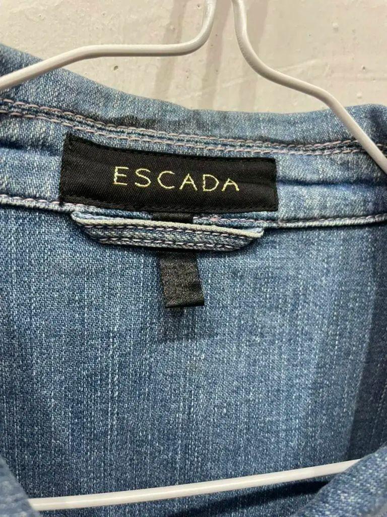 ESCADA 에스까다 정품 데님 셔츠 자켓 7