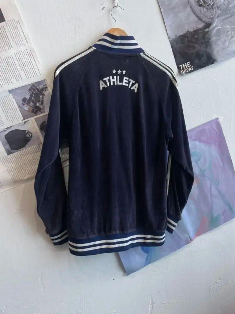 ATHLETA 아슬레타 벨벳 트랙탑 져지 3