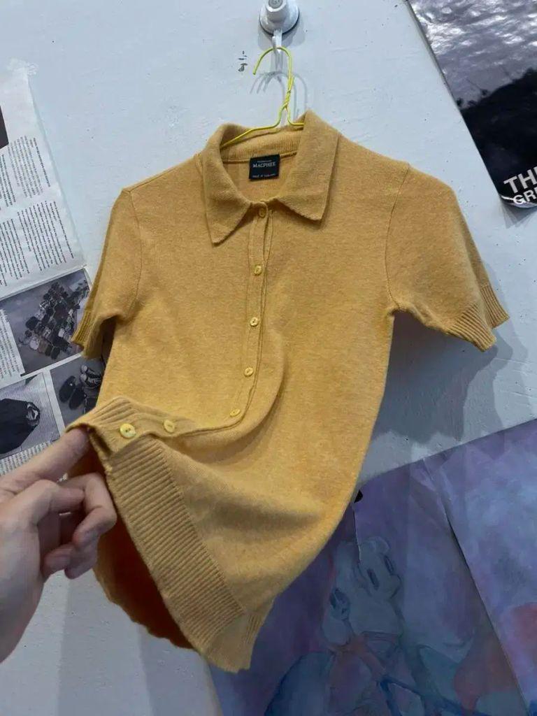 MACPHEE made in ENGLAND 반팔 니트 가디건 2