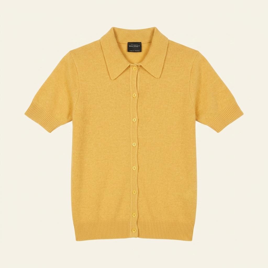 MACPHEE made in ENGLAND 반팔 니트 가디건 1
