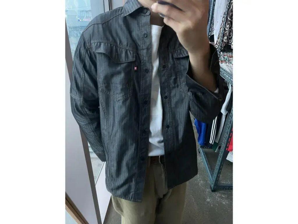 일본빈티지 BURTLE WORK WEAR 워크 셔츠 2