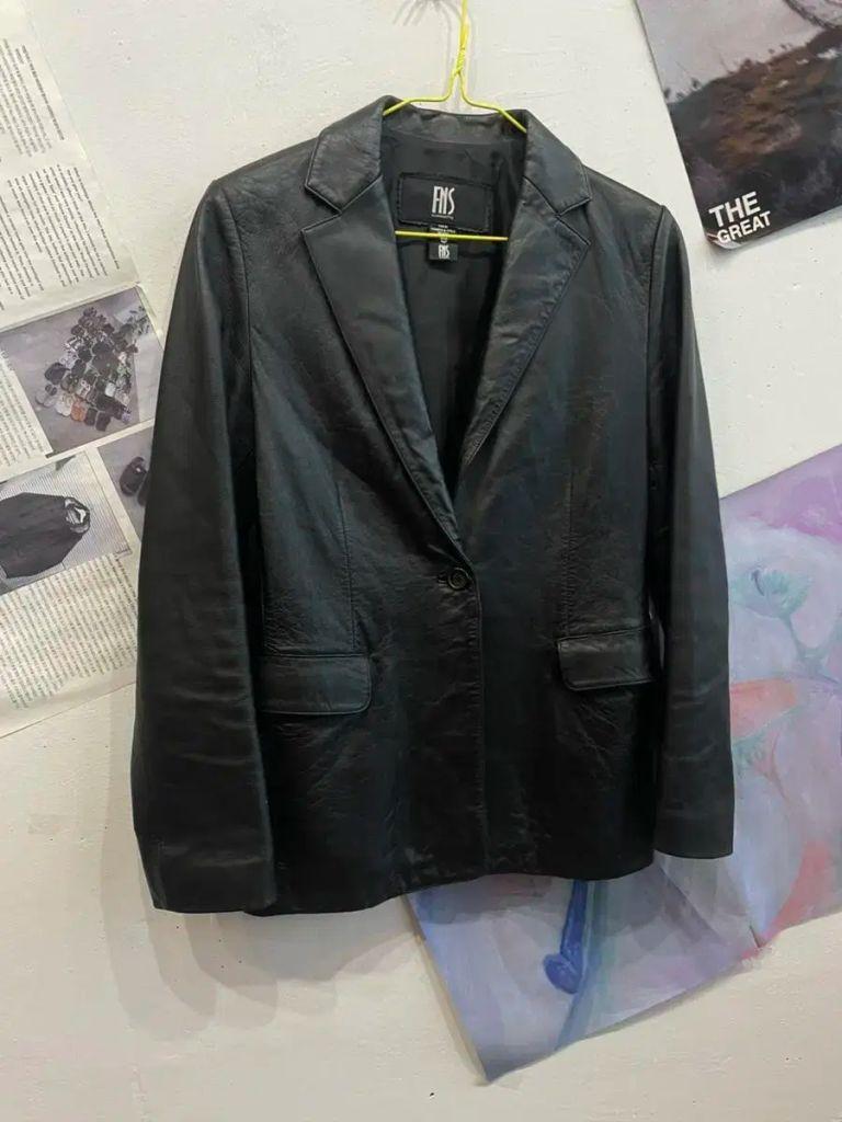 양가죽 블레이저 자켓 우먼즈 2