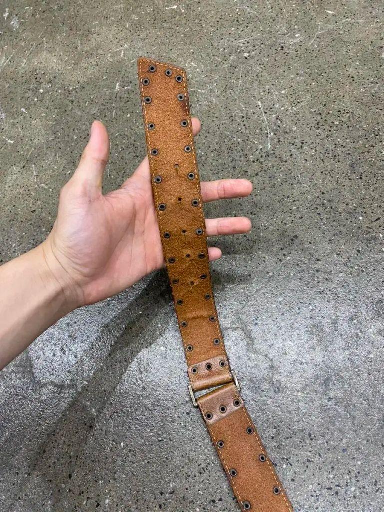 빈티지 소가죽 웨스턴 벨트 7