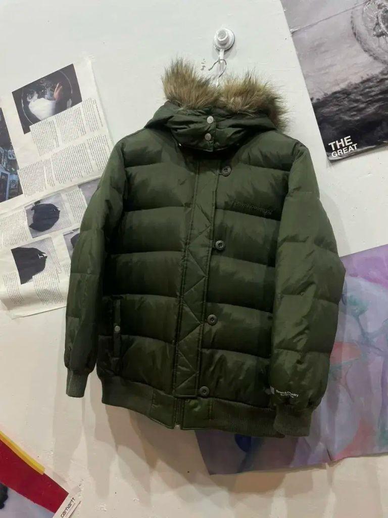 T&C Surf Design 덕다운 패딩 카키 2