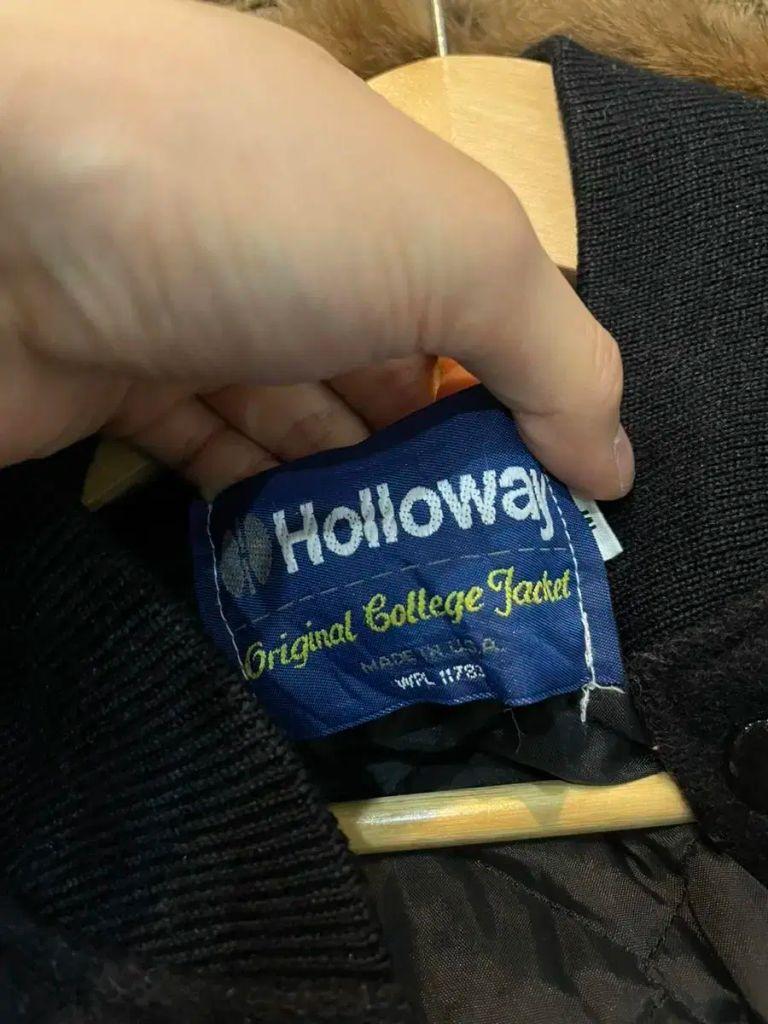 Holloway 레더 바시티 자켓 (USA made) 9