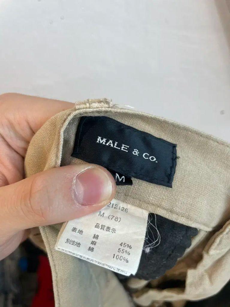 MALE&Co 린넨 카고 쇼츠 32 5