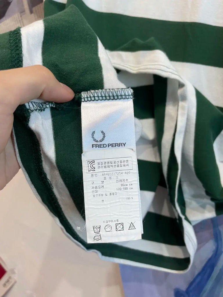 프레드페리 스트라이프 반팔 티셔츠 우먼즈 5