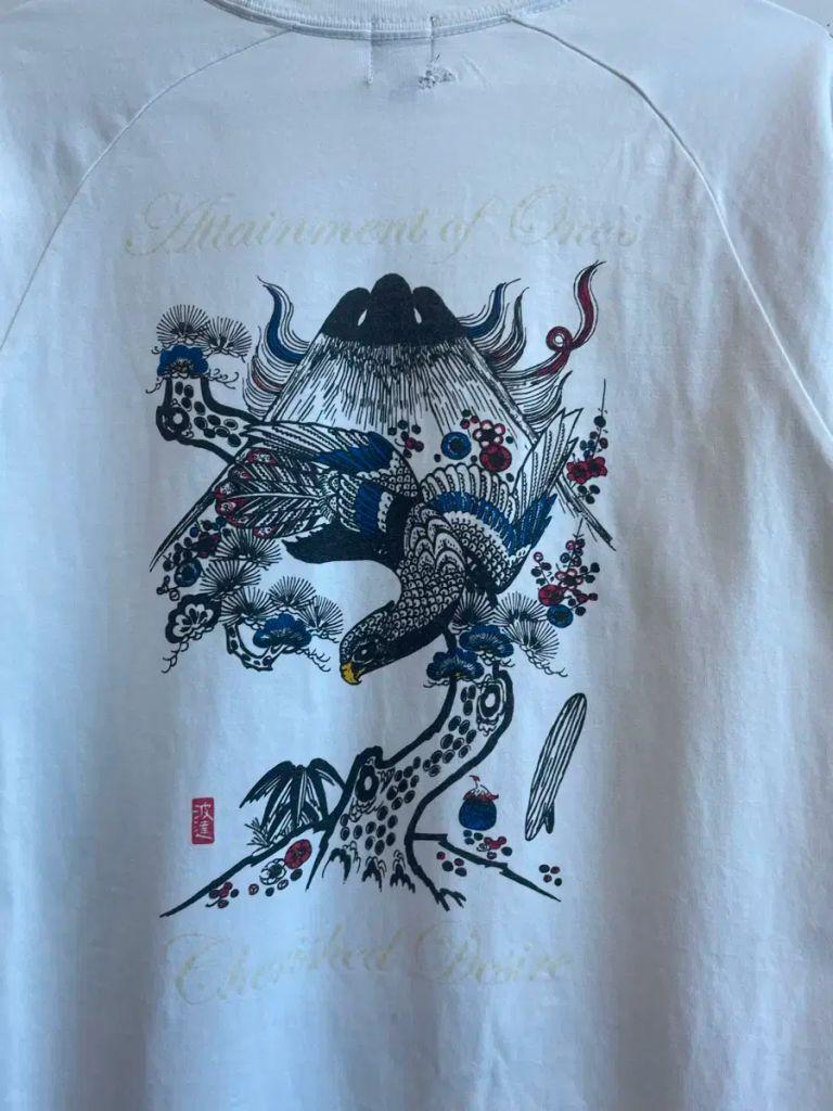 Kaos Line JPN 아트워크 반팔 티셔츠 (made in japan 6