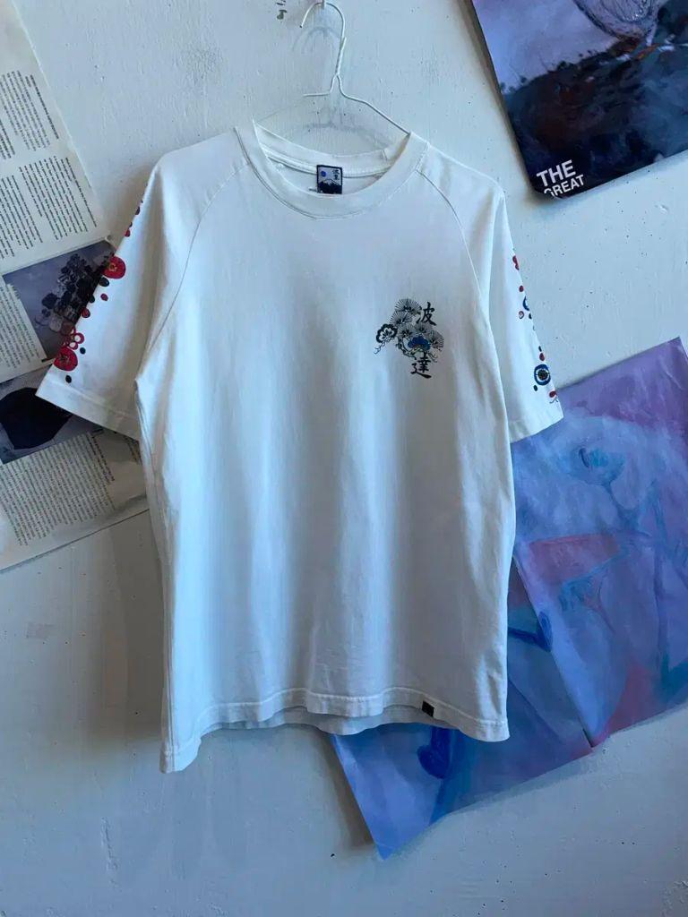 Kaos Line JPN 아트워크 반팔 티셔츠 (made in japan 3