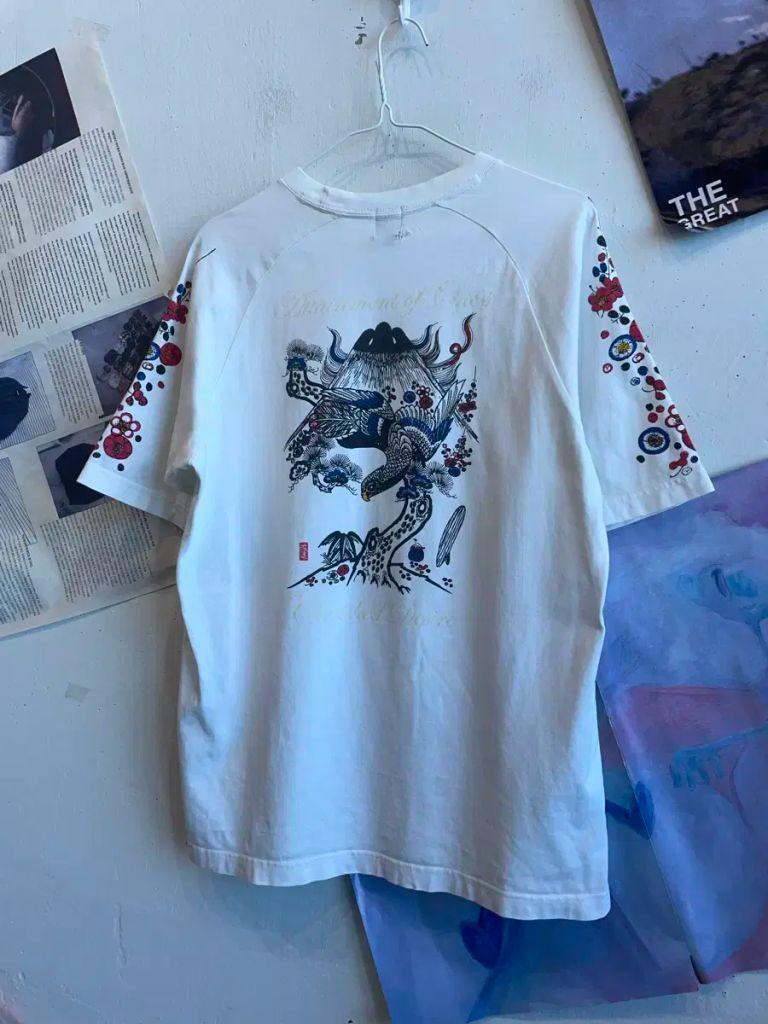 Kaos Line JPN 아트워크 반팔 티셔츠 (made in japan 2