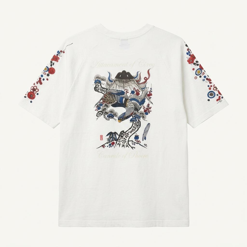 Kaos Line JPN 아트워크 반팔 티셔츠 (made in japan 1