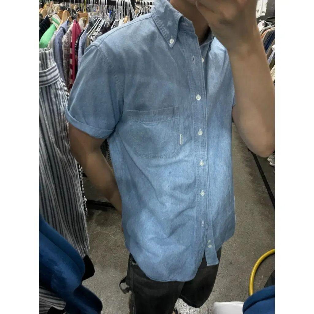 노스페이스 샴브레이 반팔 셔츠 L 5