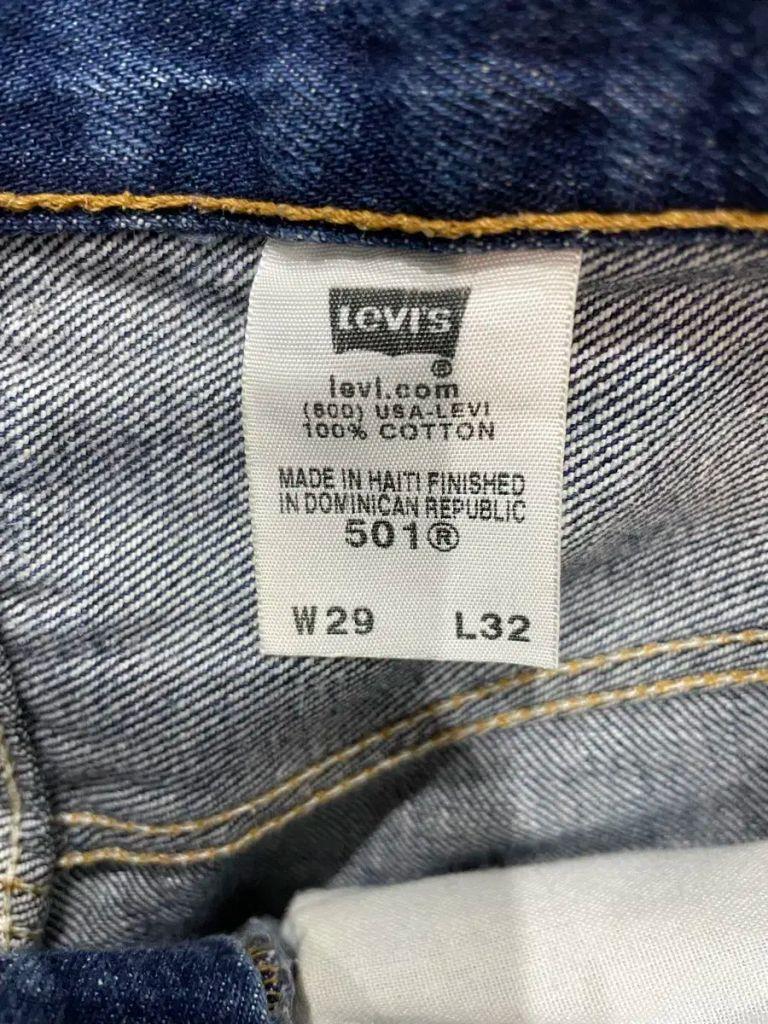 리바이스501 디스트로이드 데님 숏 팬츠 5