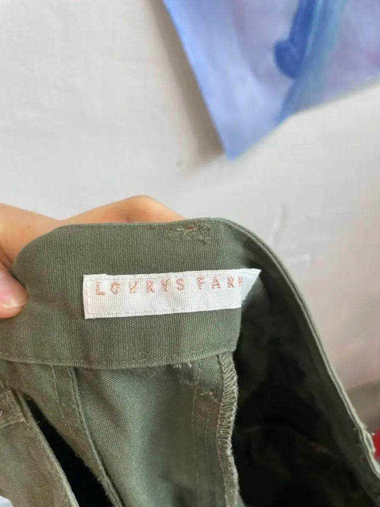 일본빈티지 Lowrys Farm 카키 카고 스커트 5