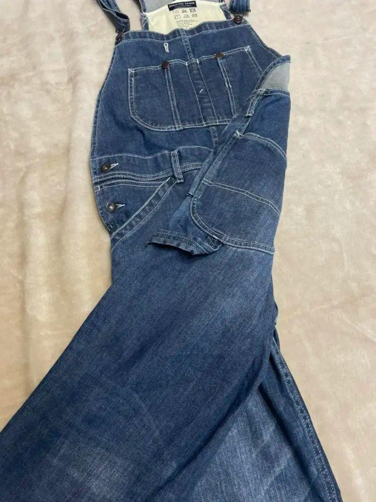 쿠라보 데님 재팬 카펜터 오버롤 멜빵 점프수트 9