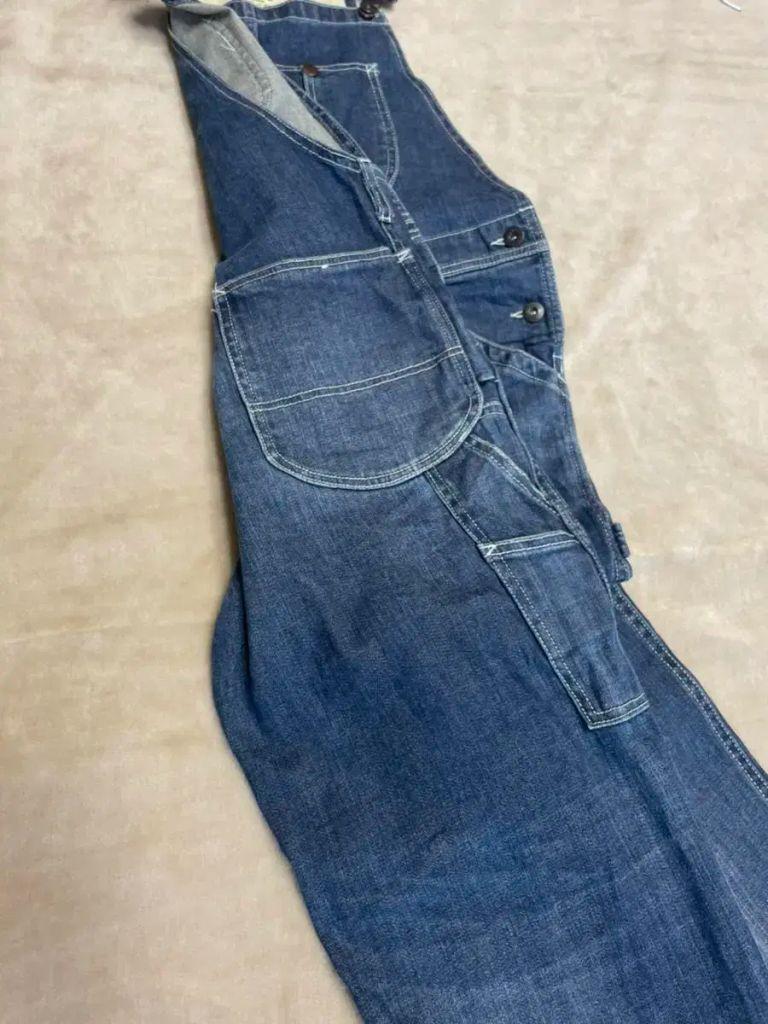 쿠라보 데님 재팬 카펜터 오버롤 멜빵 점프수트 10
