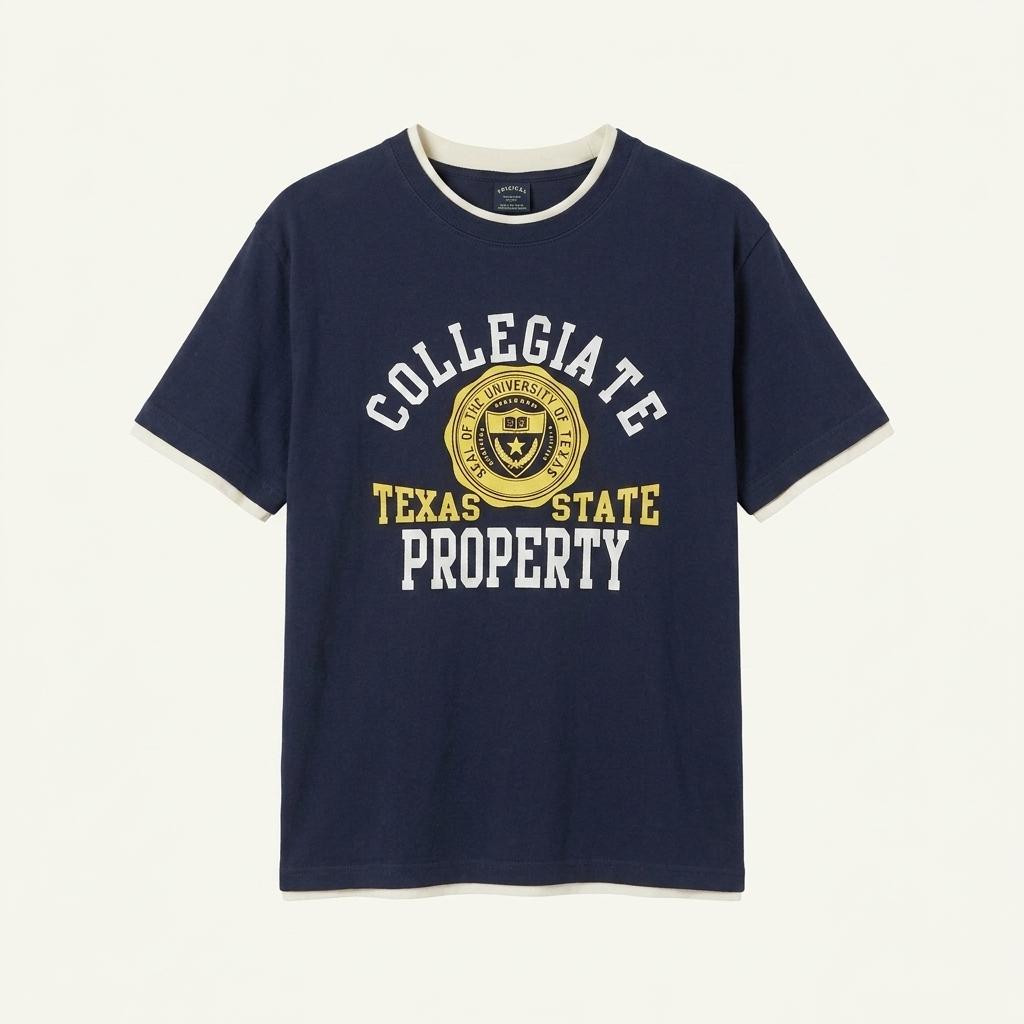 TEXAS STATE 빈티지 반팔 티셔츠 1